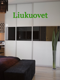 Liukuovet ja -komerot
